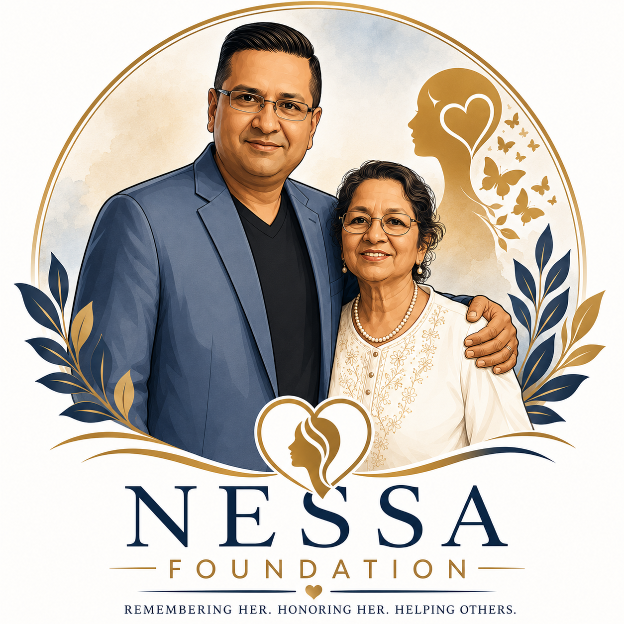 Nessa Gives logo